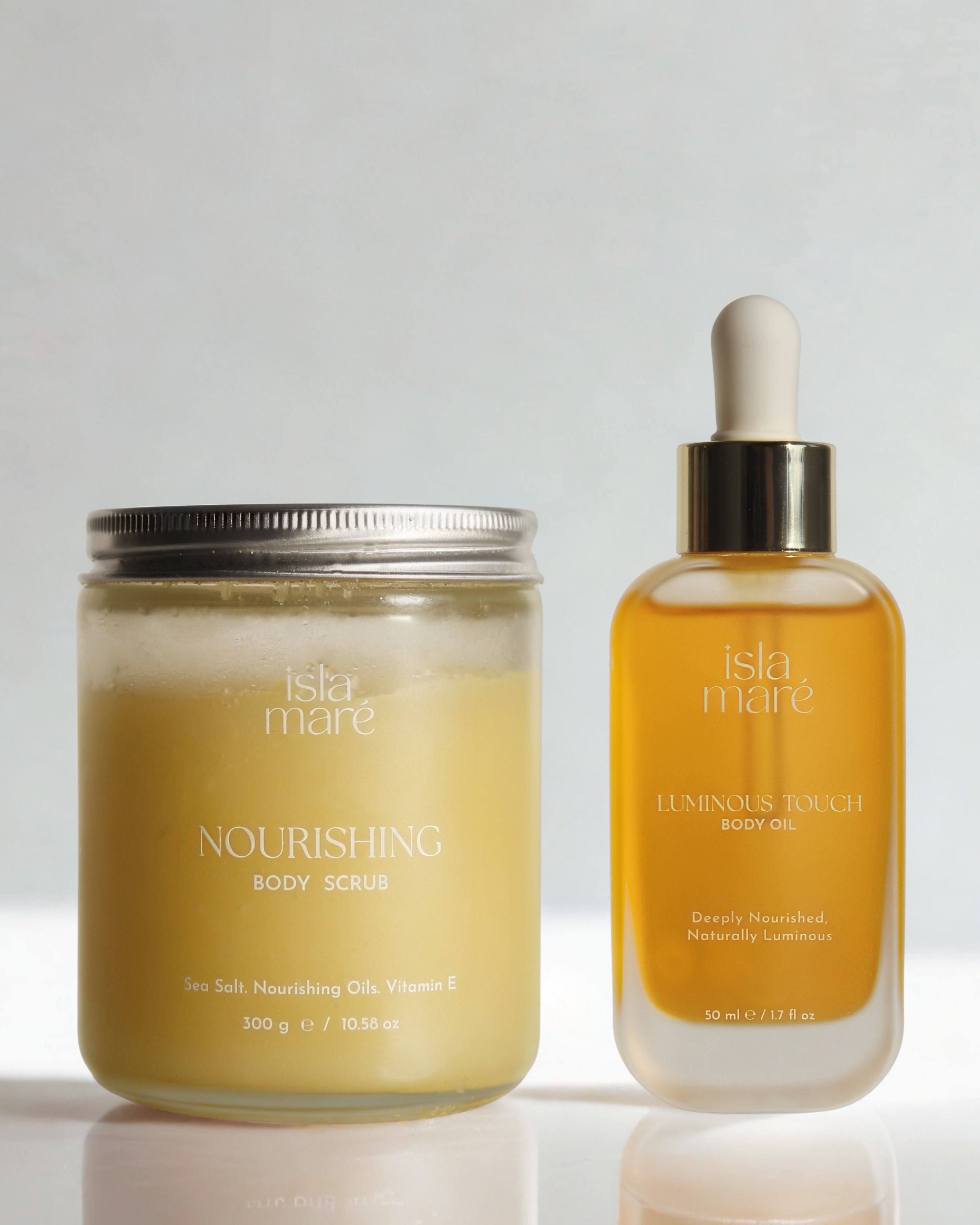 Body Glow Duo: Silky and Glowing Skin