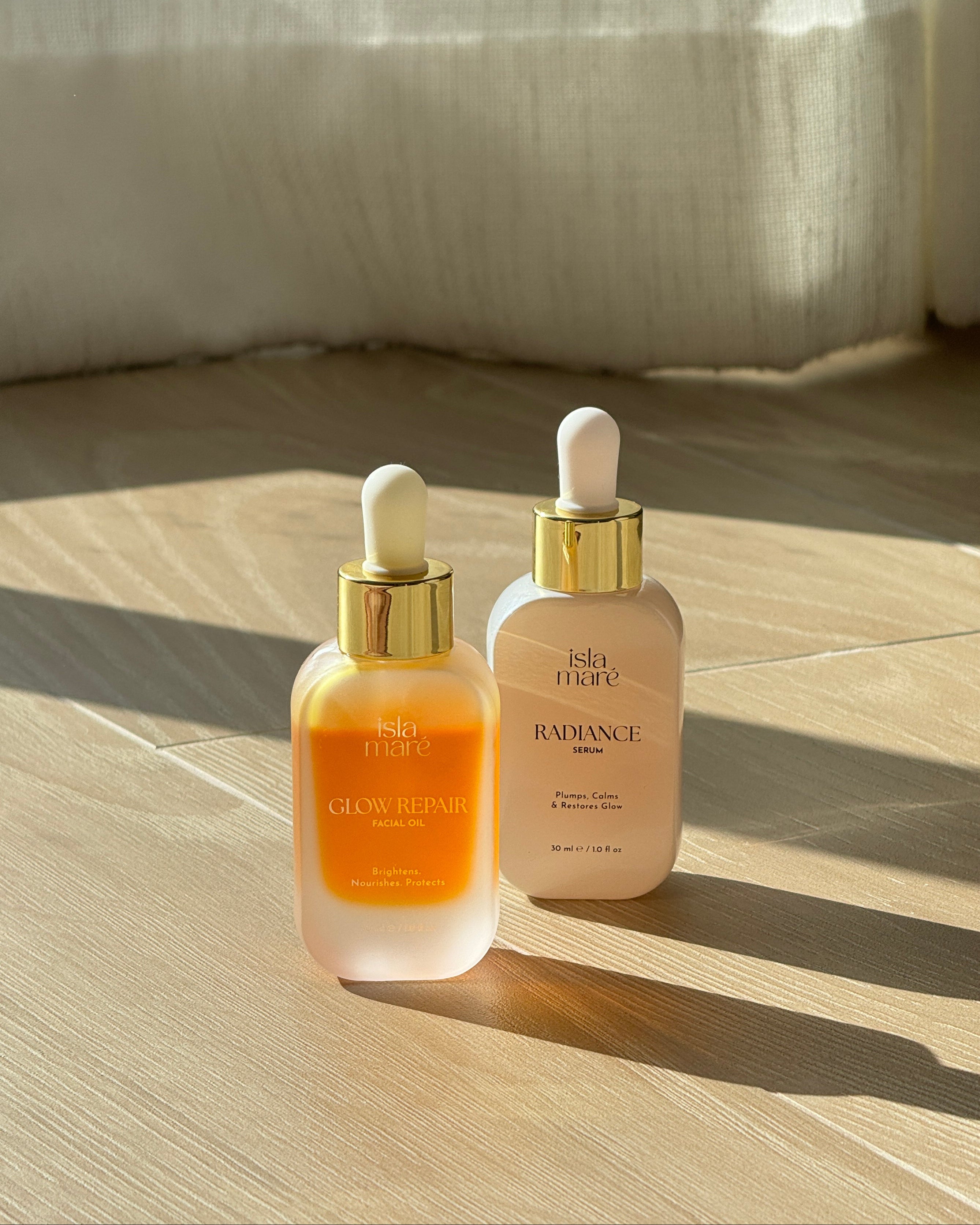 Radiant Glow Duo: Siero e Olio Viso