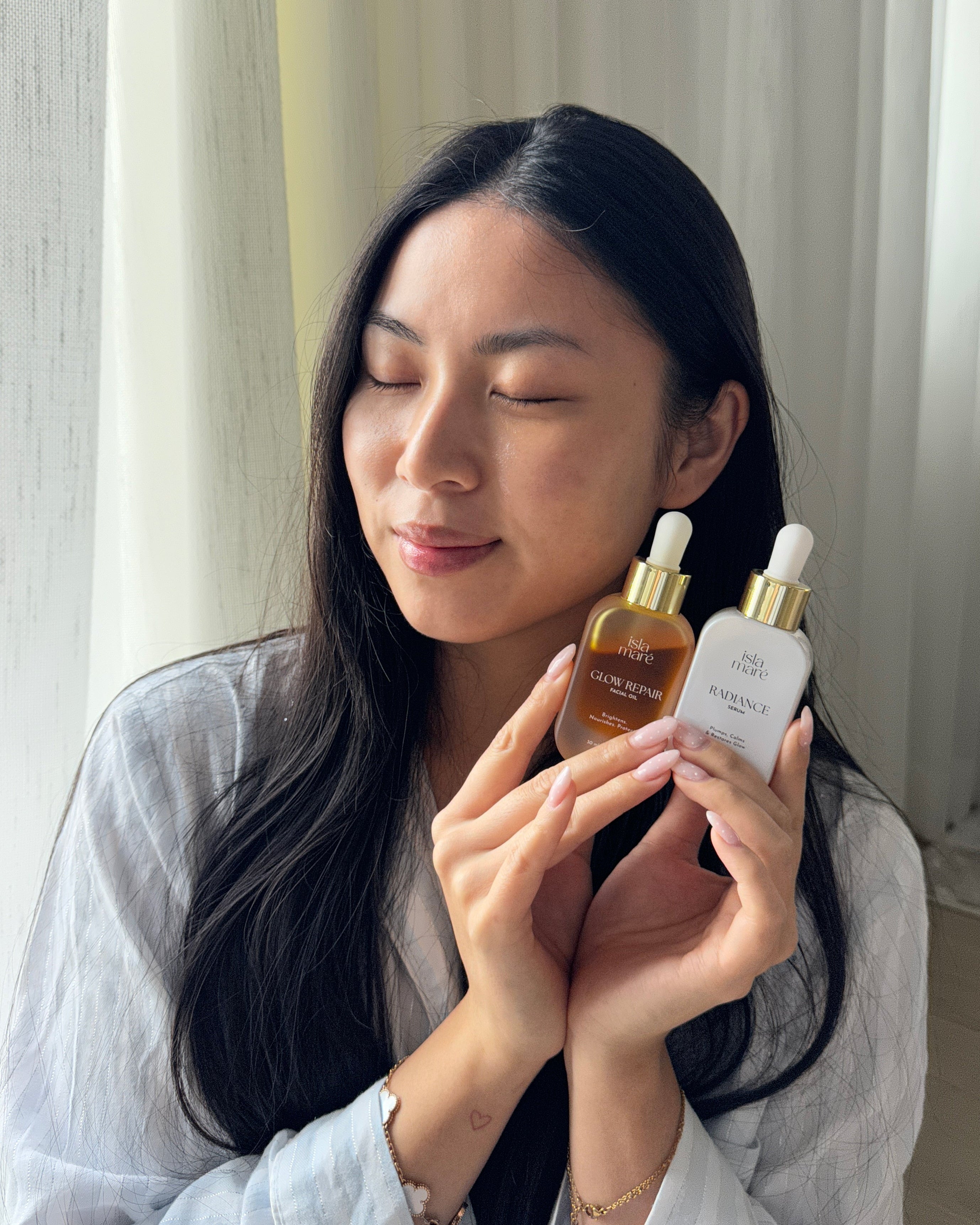 Radiant Glow Duo: Siero e Olio Viso